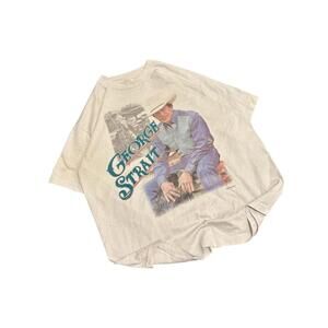 Vintage 1990s George Strait Concert Tee